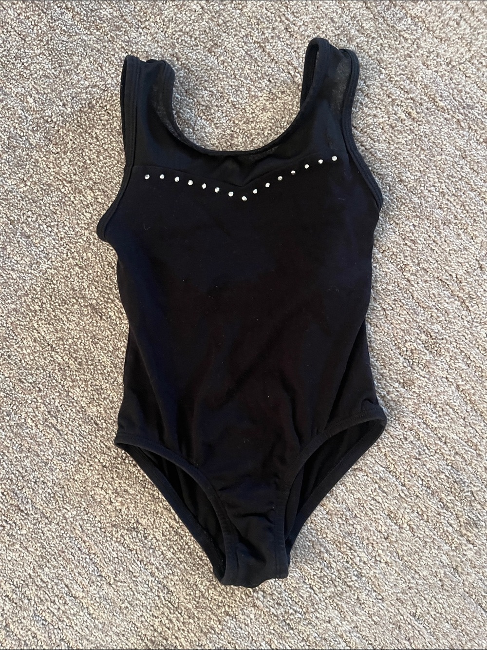 Toddler black leotard